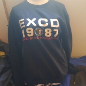 Navy Blue Exceed Sweater